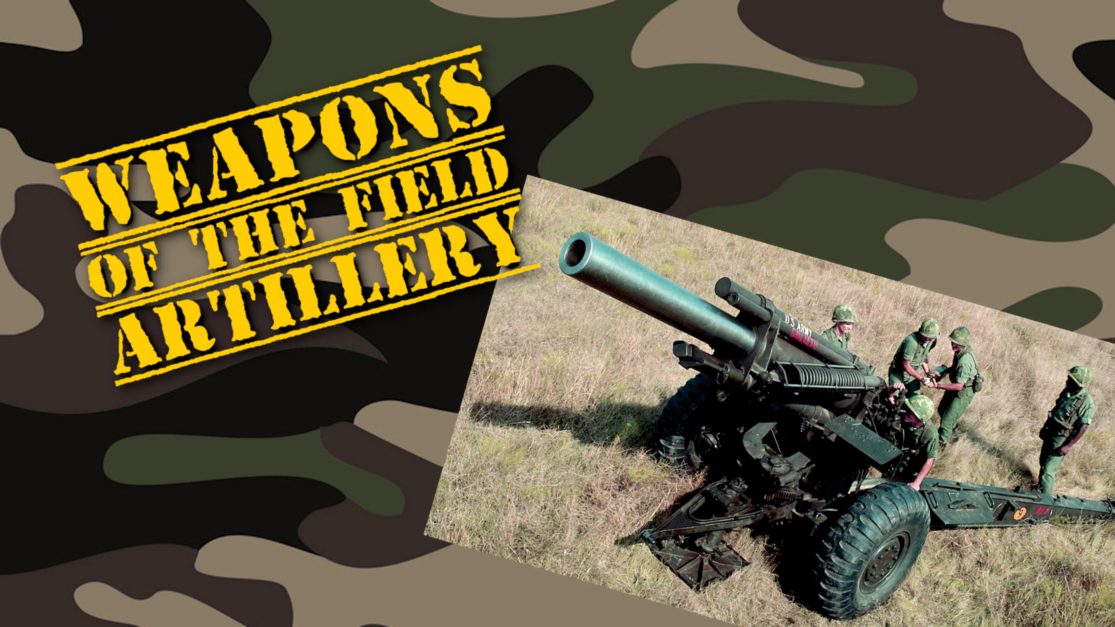 Weapons of the Field Artillery poster